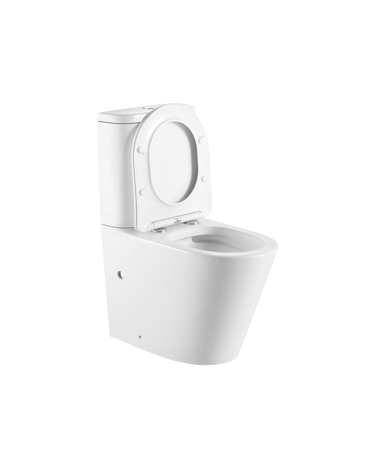 Camberwell 665 Back to Wall Tornado Toilet Suite – Gloss White