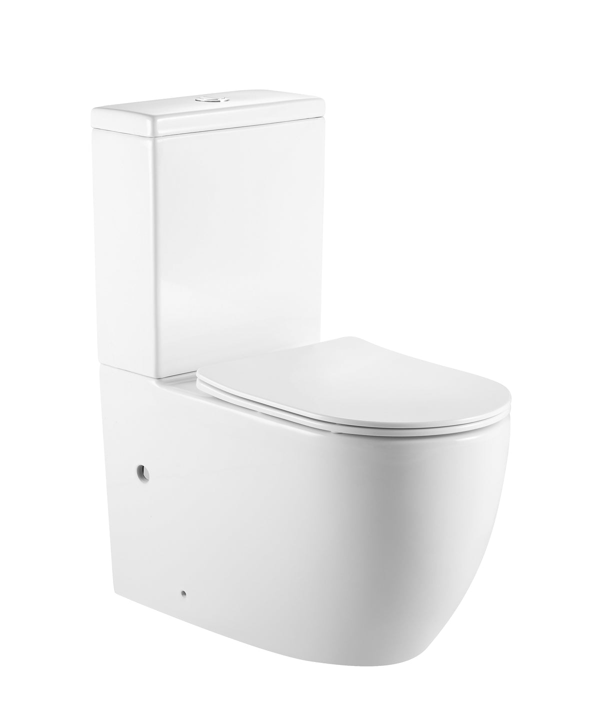 Camberwell 685 Back to Wall Tornado Toilet Suite – Gloss White