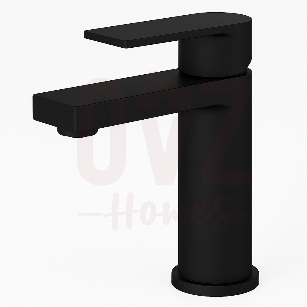 Bathroom Soft Square Solid Brass Basin Mixer Tap Vanity Tap Available In Colors Lead-free copper