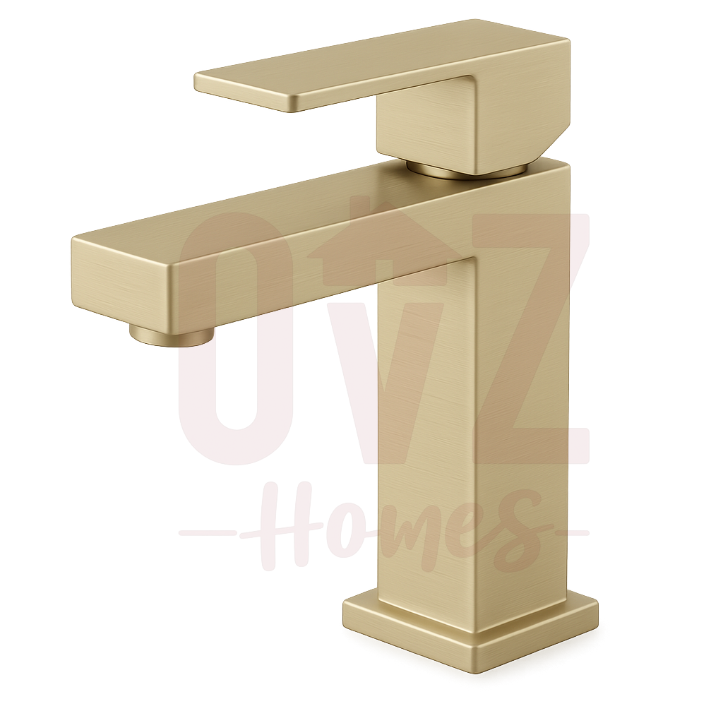 Brass Square Tall Basin Mixer Bathroom Vanity Tap Available In Colors Lead-free copper