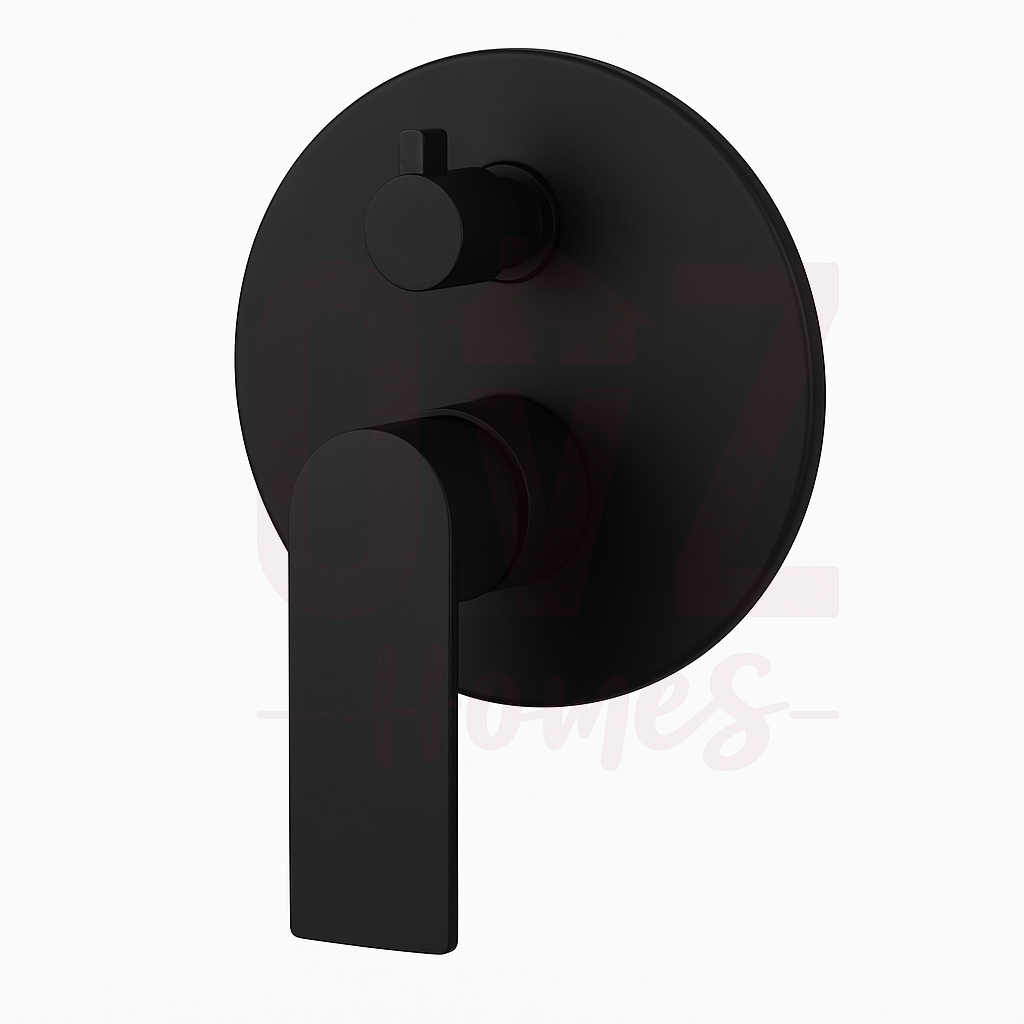 Wall Shower/Bath Diverter Mixer Matt In Various Colour Lead-free copper