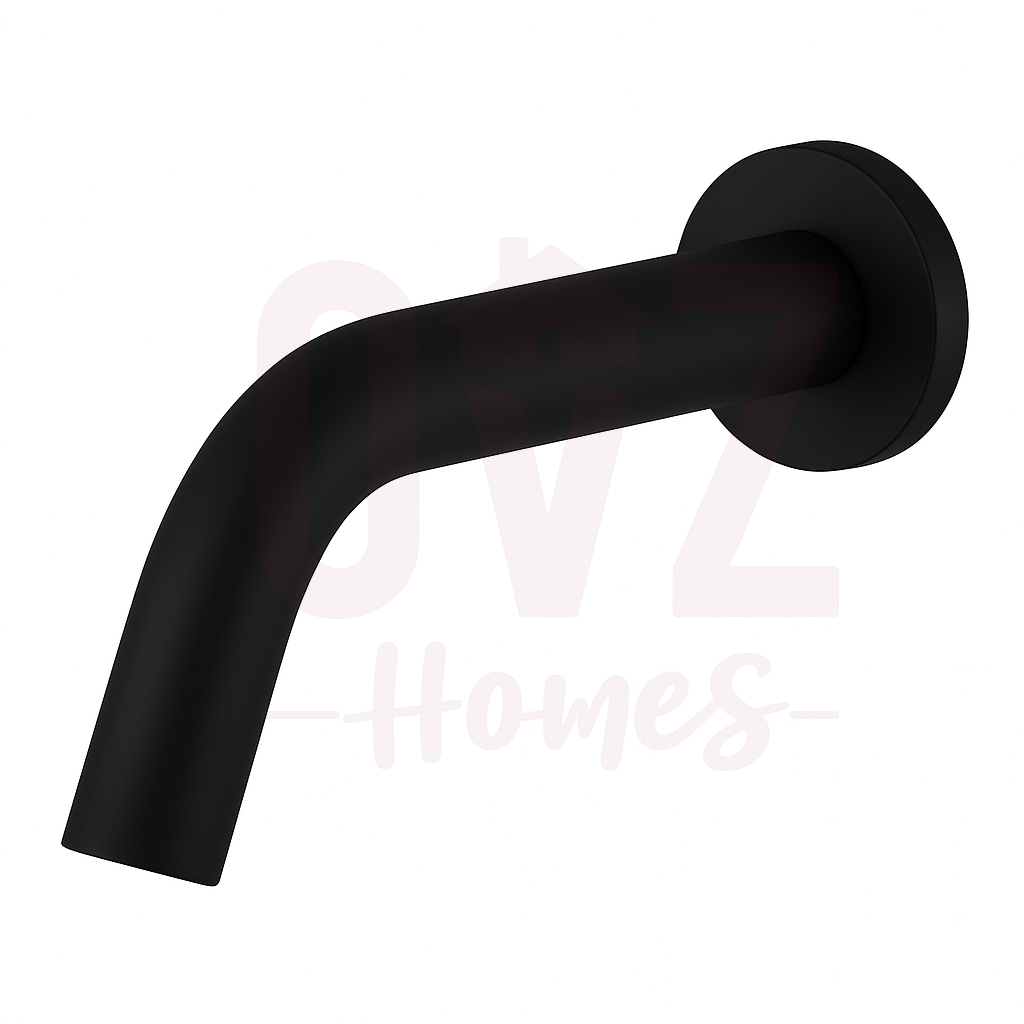 Round Stainless Steel Freestanding Bath Spout Floor Mounted Variant Colour Available Lead-free copper