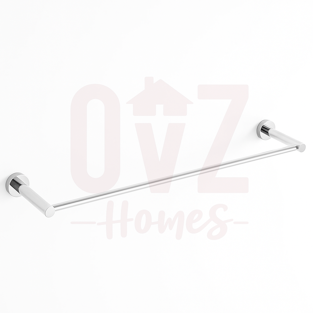 Euro Pin Lever Round Single Towel Rail