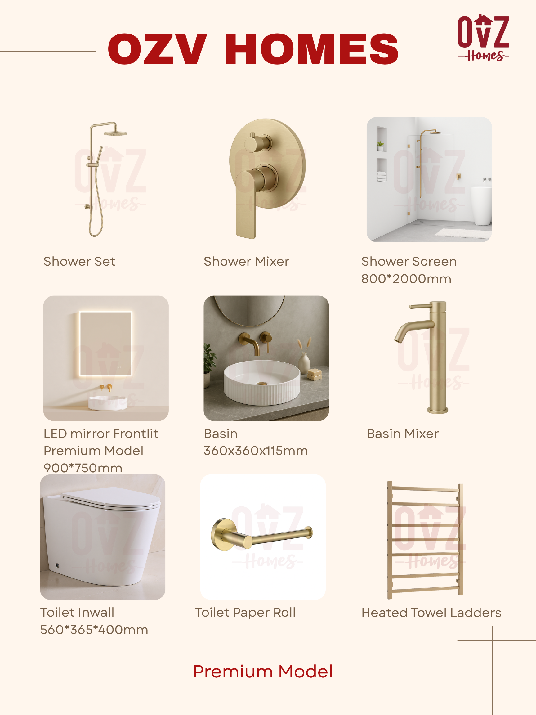 Bathroom Package Premium Model