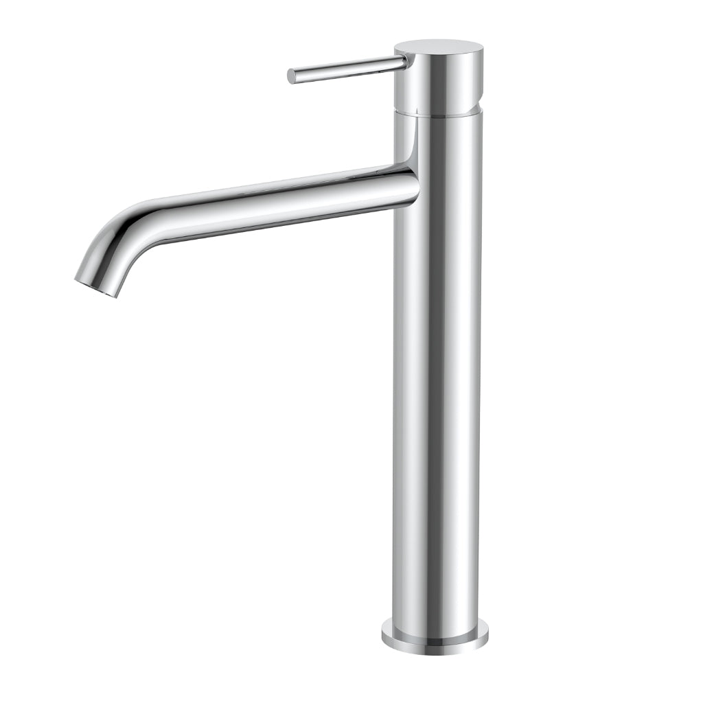 Calla Tall Round Bathroom Basin Mixer Tap
