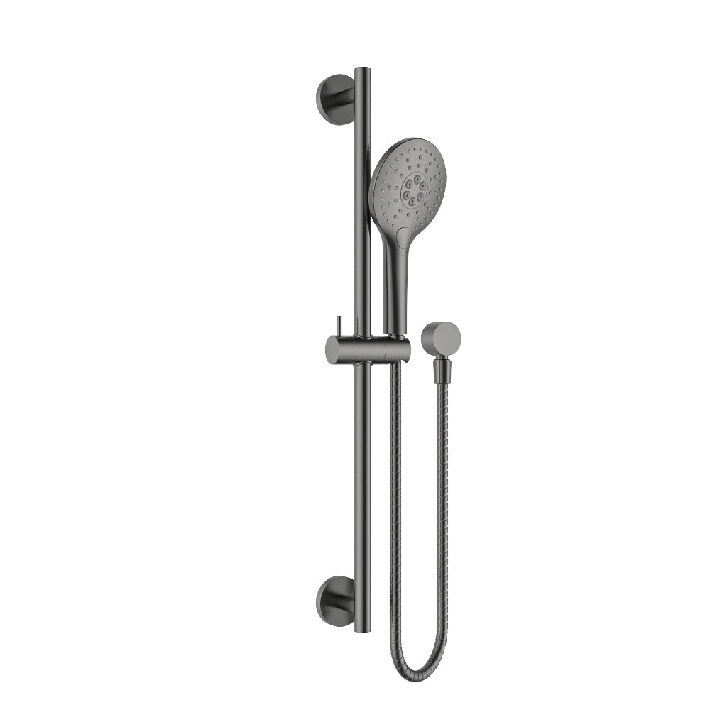 Calla Round Handheld Shower With Wall Bracket