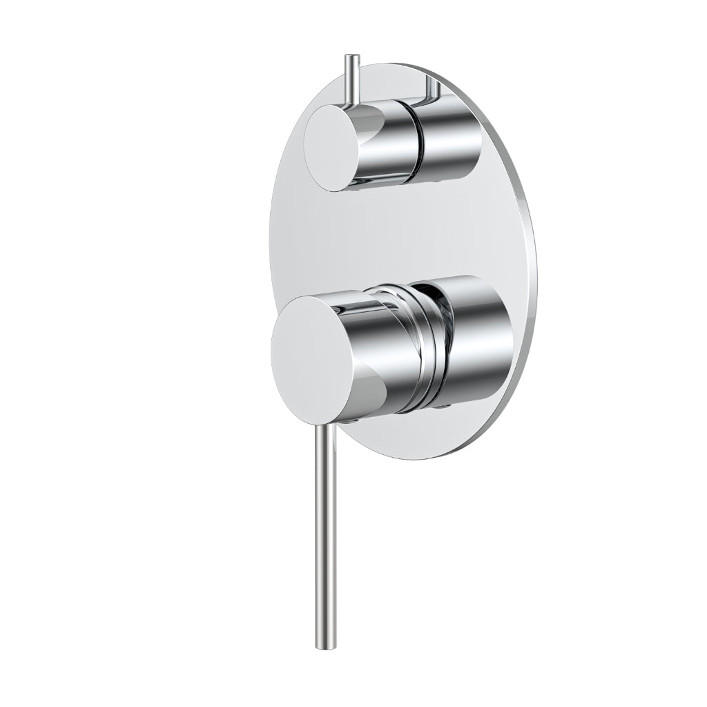 Calla Bathroom Shower Mixer Tap with Diverter