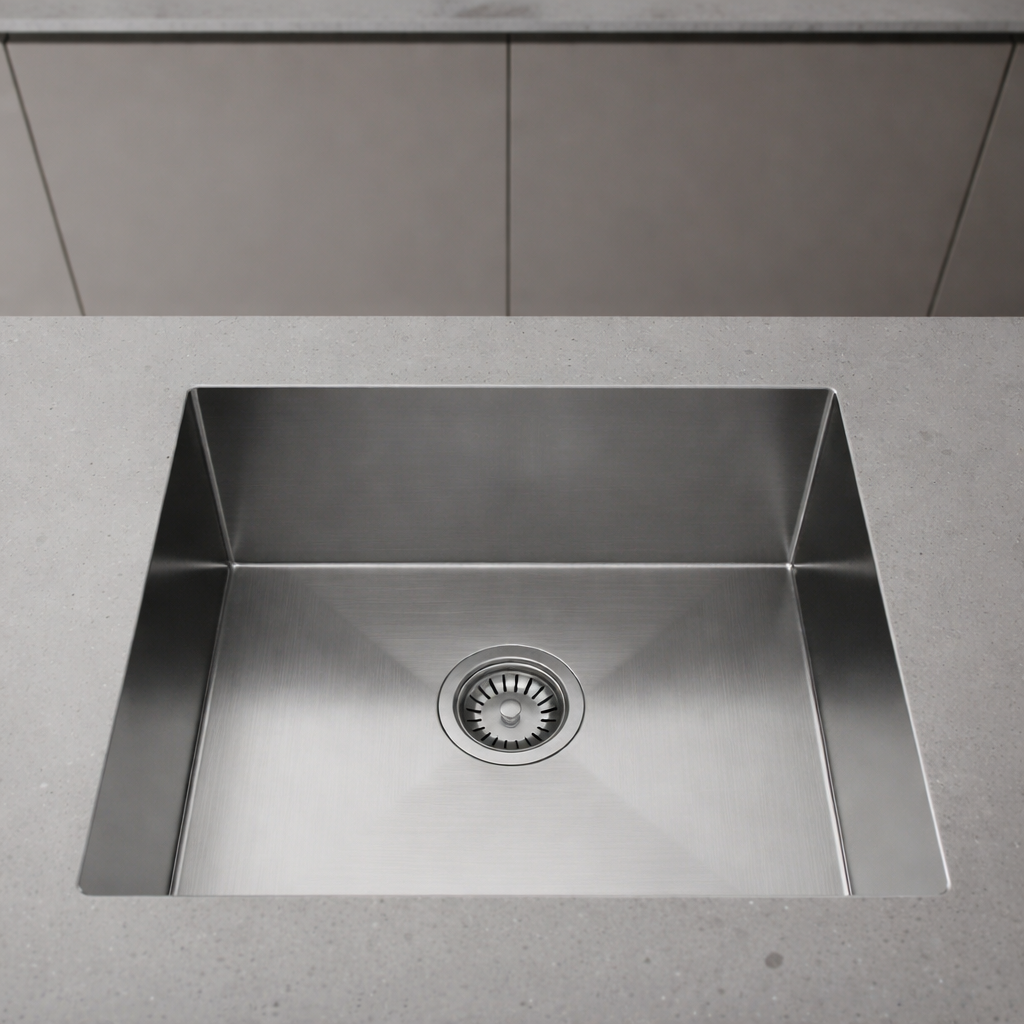450*450*230mm Small Single Bowl Stainless Steel Sink