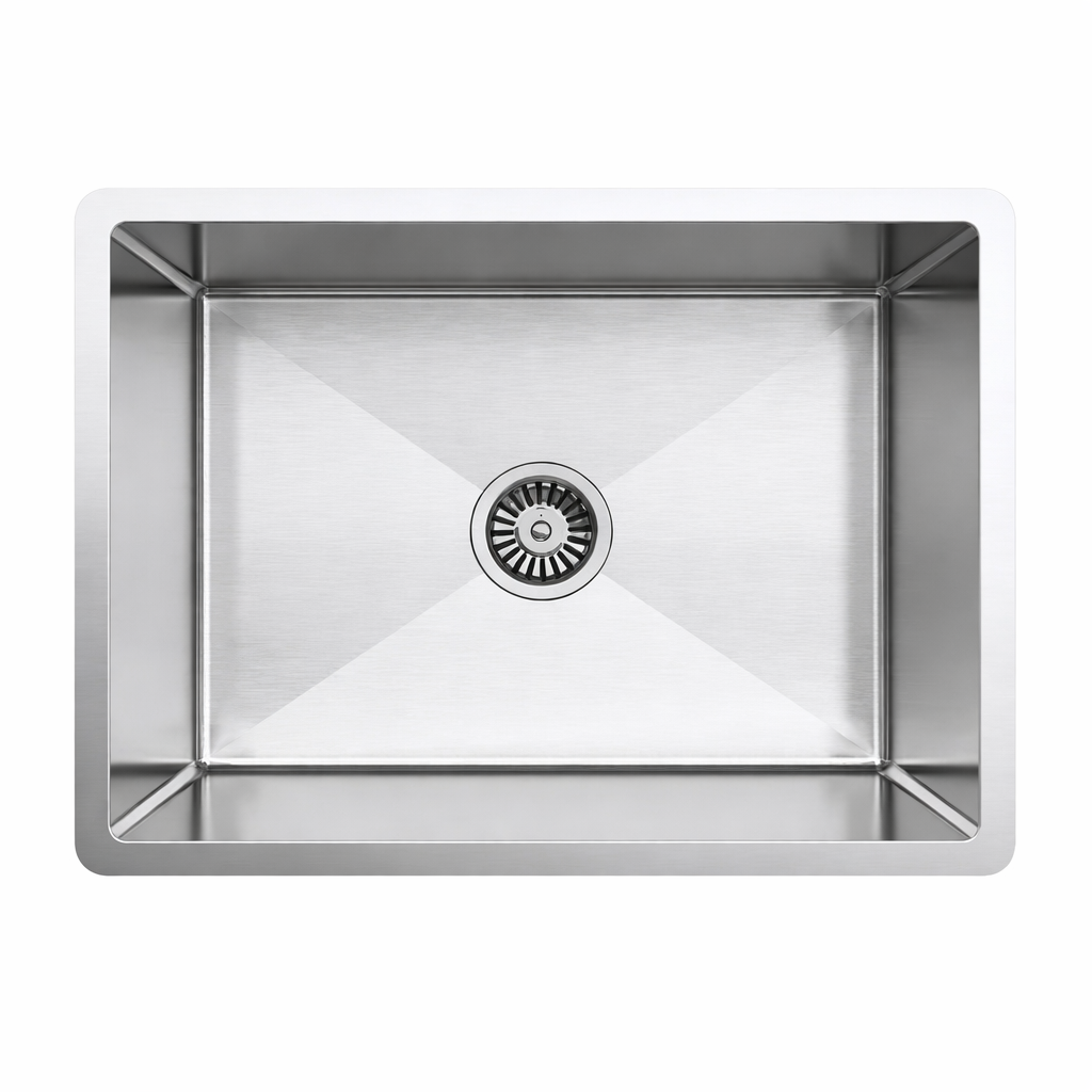 550x450x230mm Medium Single Bowl Sink Stainless Steel Sink