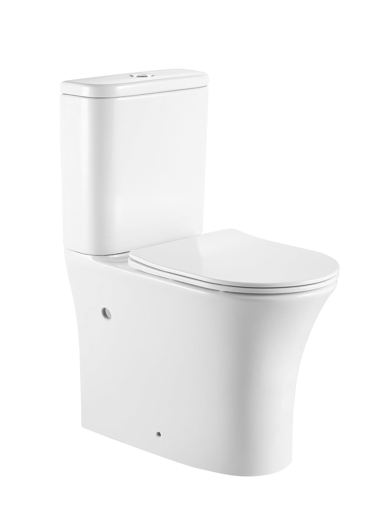 Buller 620 Back to Wall Rimless Toilet Suite – Gloss White