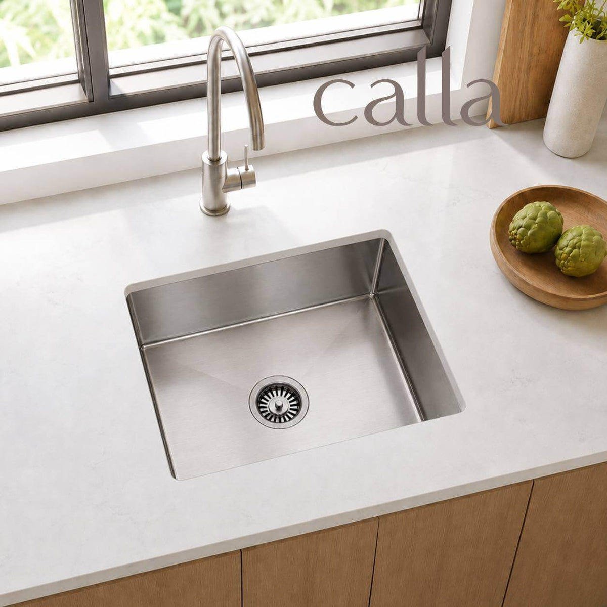 Calla 3845 Mini Single Bowl Stainless Steel Sink
