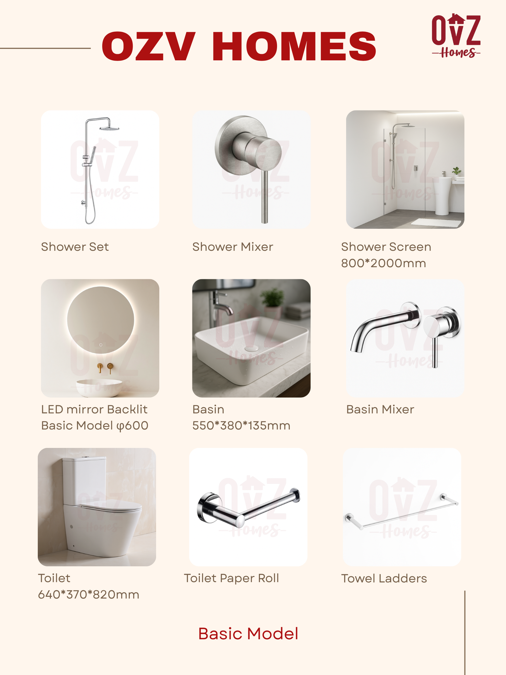 Bathroom Package Basic Model