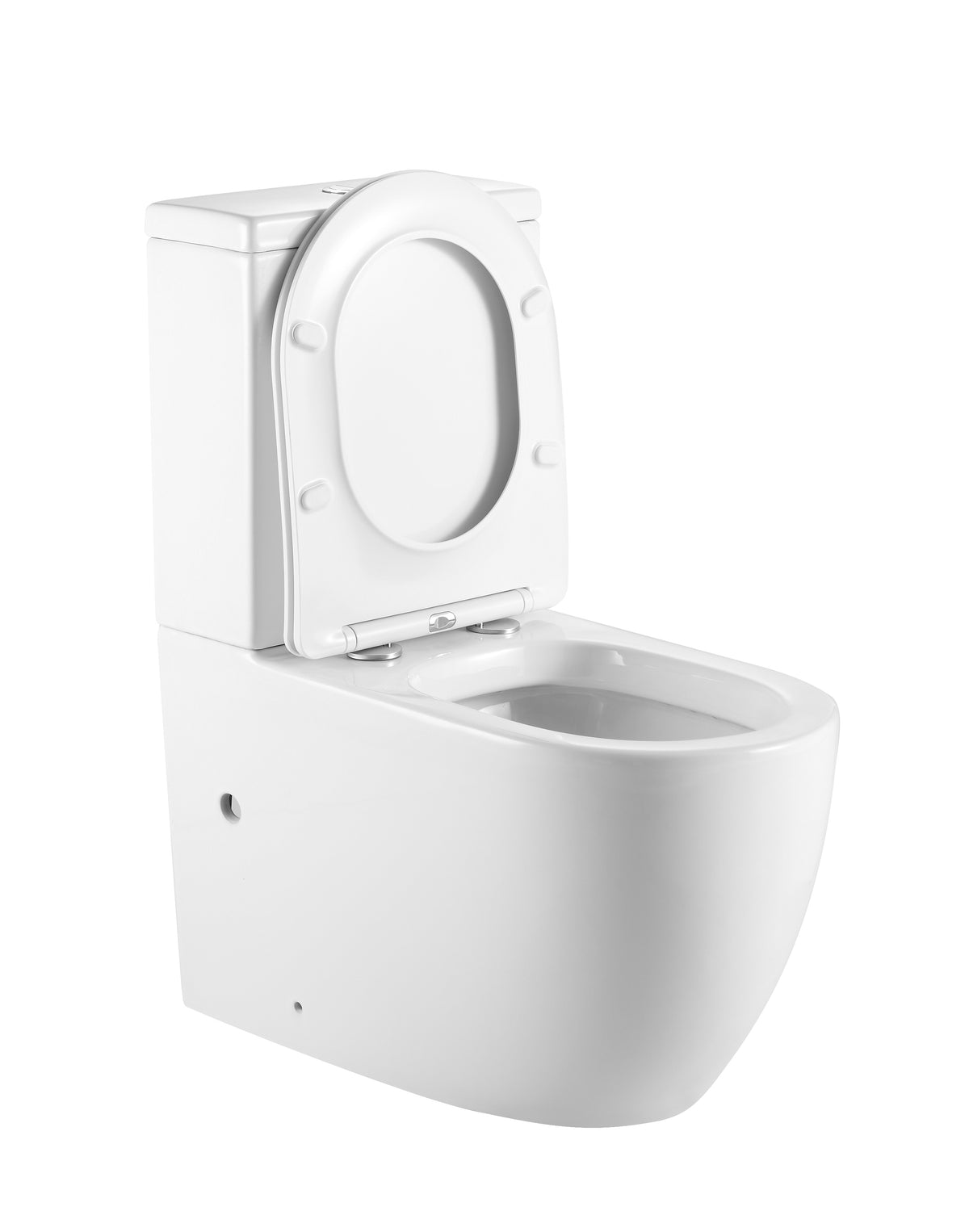 Camberwell 685 Back to Wall Tornado Toilet Suite – Gloss White