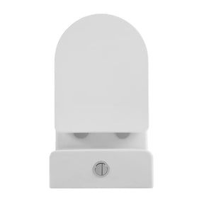 Canterbury 660 Back to Wall Rimless Tornado Toilet Suite – Gloss White