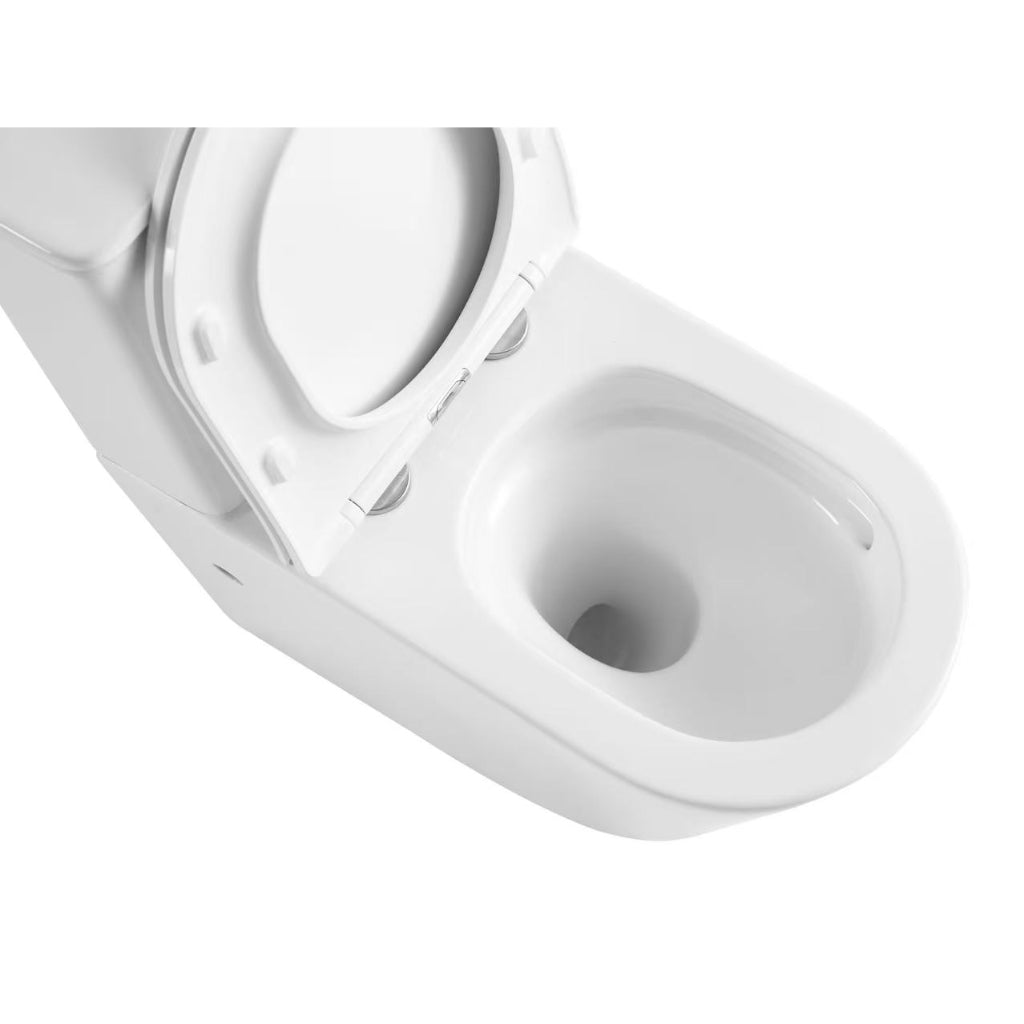 Canterbury 660 Back to Wall Rimless Tornado Toilet Suite – Gloss White