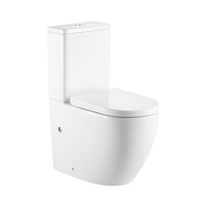 Buller 615 Back to Wall Rimless Toilet Suite – Gloss White