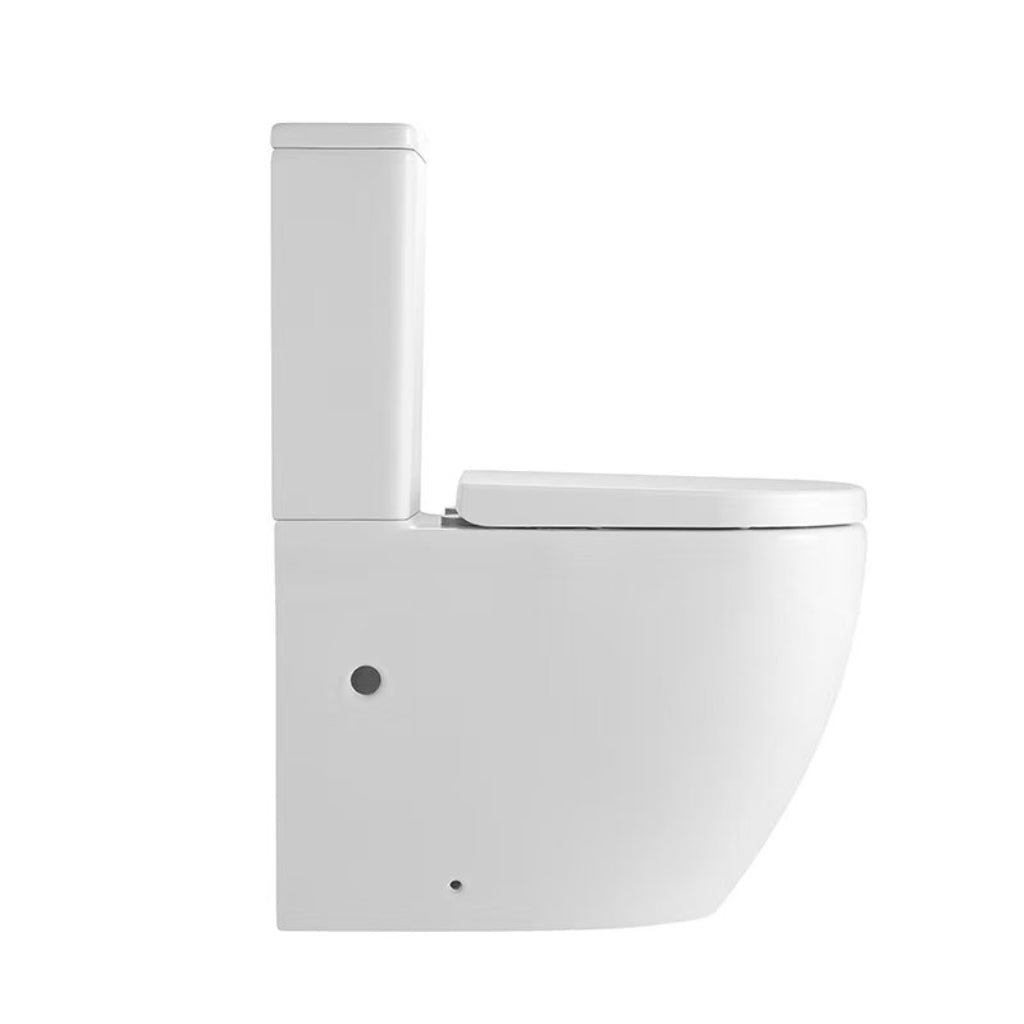 Buller 615 Back to Wall Rimless Toilet Suite – Gloss White