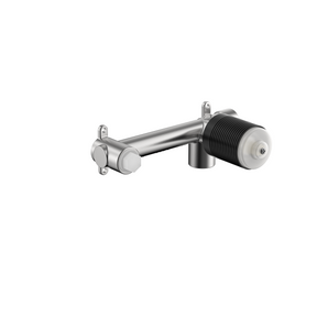 Calla Rounded Square Basin Wall Mixer with Universal Body