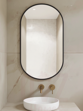 400x900mm Oval  Standard Mirror