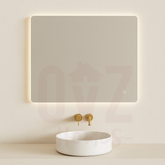 450/500/600/900/1200/1500mm Rectangle Backlit LED Mirror Touch Sensor Switch