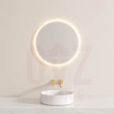 500/600/700/750/800/900/1200mm Round Frontlit LED Mirror Touch Sensor Switch