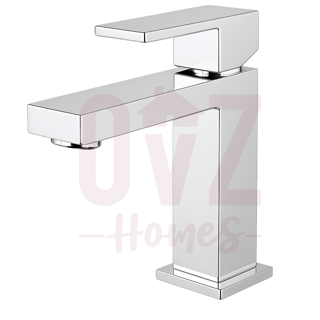 Brass Square Tall Basin Mixer Bathroom Vanity Tap Available In Colors Lead-free copper