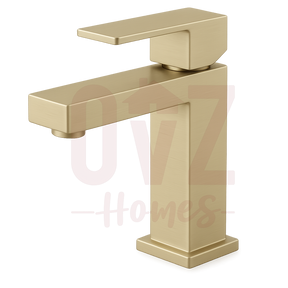 Brass Square Tall Basin Mixer Bathroom Vanity Tap Available In Colors Lead-free copper