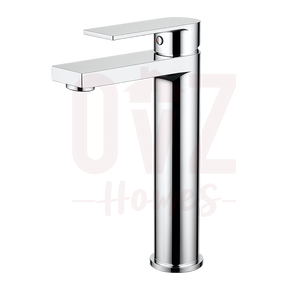 Square Brass Tall Basin Mixer Bathroom Vanity Tap Available in Various Colors Lead-free copper