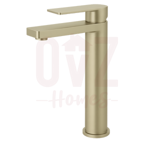 Square Brass Tall Basin Mixer Bathroom Vanity Tap Available in Various Colors Lead-free copper