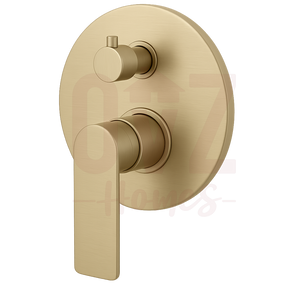 Wall Shower/Bath Diverter Mixer Matt In Various Colour Lead-free copper