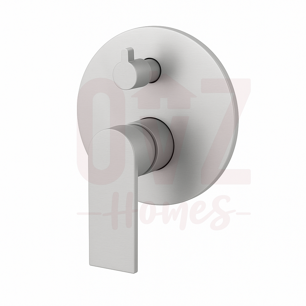 Wall Shower/Bath Diverter Mixer Matt In Various Colour Lead-free copper