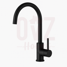 Gooseneck Swivel Sink Mixer Stainless Steel Variant Colour Available Lead-free copper