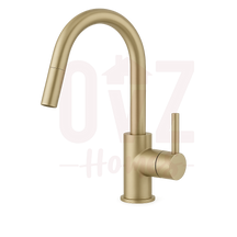 Brass Round Pull Out Sink Mixer Tap with 360° Swivel Variant Colour Available Lead-free copper