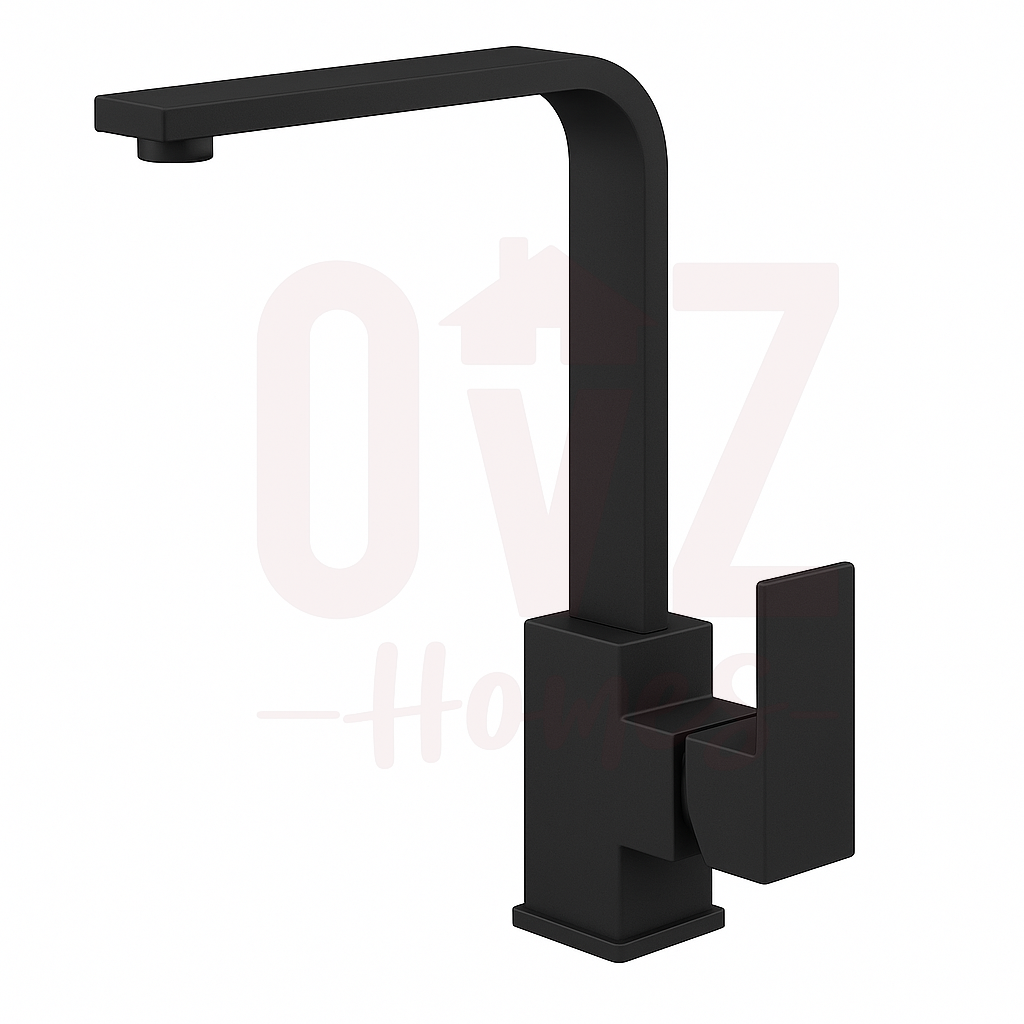 Swivel Sink Mixer Slim Rectangle Handle Variant Colour Available Lead-free copper