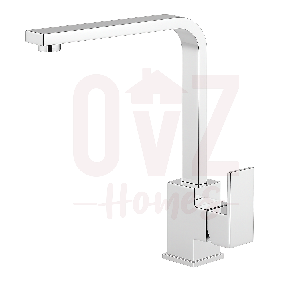 Swivel Sink Mixer Slim Rectangle Handle Variant Colour Available Lead-free copper