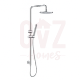 Round Sliding Shower Rail with 3 Mode Handheld Shower Set Variant Colour Available Lead-free copper