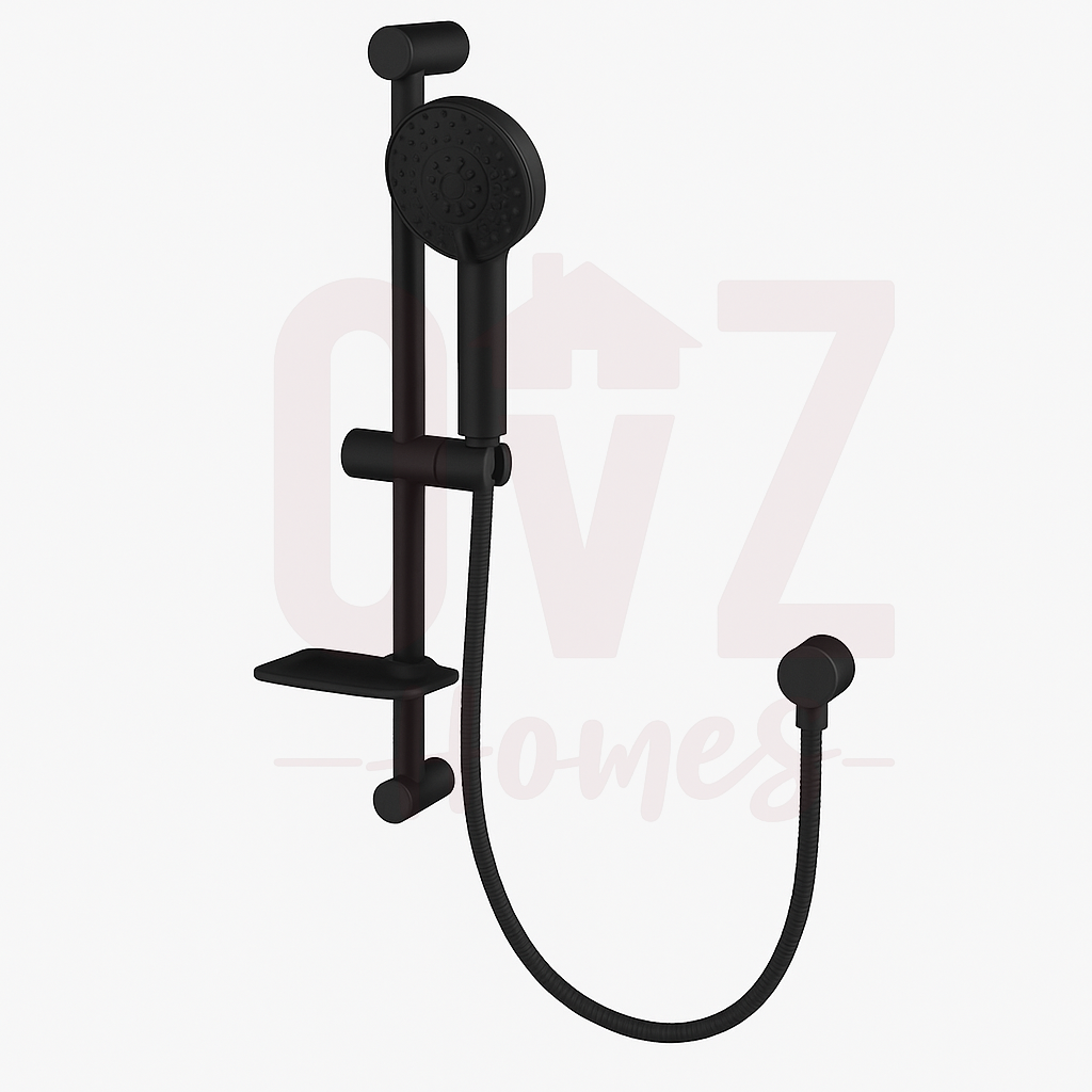 Round 3 Functions Handheld Shower with Wall Bracket Set Colour Available Lead-free copper