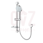 Round 3 Functions Handheld Shower with Wall Bracket Set Colour Available Lead-free copper