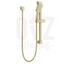 Square 3 Functions Handheld Shower with Wall Bracket Set Variant Colour Available Lead-free copper