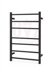 Square Electric Heated Towel Rack 7 Bars Variant Colour Available