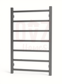 Square Electric Heated Towel Rack 7 Bars Variant Colour Available
