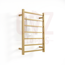 Square Electric Heated Towel Rack 7 Bars Variant Colour Available