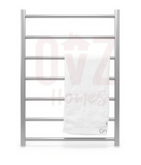 Square Electric Heated Towel Rack 7 Bars Variant Colour Available
