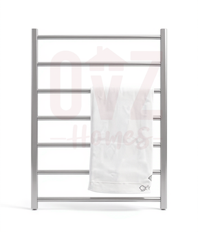 Square Electric Heated Towel Rack 7 Bars Variant Colour Available