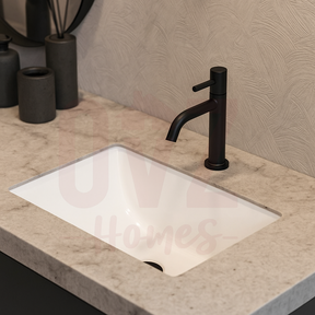 Undermount Basin Rectangle White Ceramic Under Counter premium quality