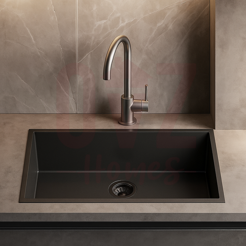 680*450*220mm Single Bowl Stainless Steel Handmade Sink for Undermount in kitchen and laundry Variant Colour Available