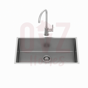680*450*220mm Single Bowl Stainless Steel Handmade Sink for Undermount in kitchen and laundry Variant Colour Available