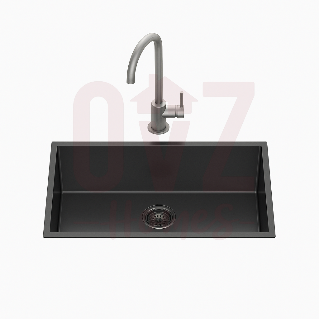 680*450*220mm Single Bowl Stainless Steel Handmade Sink for Undermount in kitchen and laundry Variant Colour Available