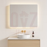 900/1200mm Rectangle Backlit Led Mirror Motion Sensor Auto On Light