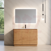 3-Door 1200/1500/1800mm Freestanding Bathroom Vanity Kickboard Single/Double Multi-Colour Cabinet Only